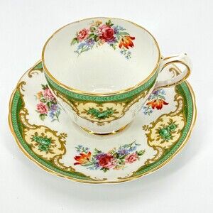 Grosvenor Henley Cup Saucer Bone China England
